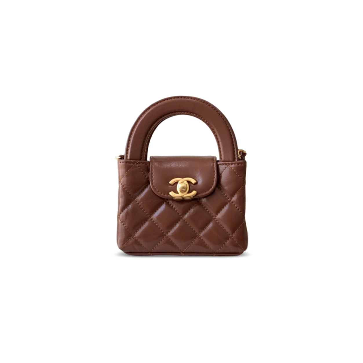 CHANEL KELLY NANO SHOPPING BAG AS3435 (12.5*8.3*4cm)